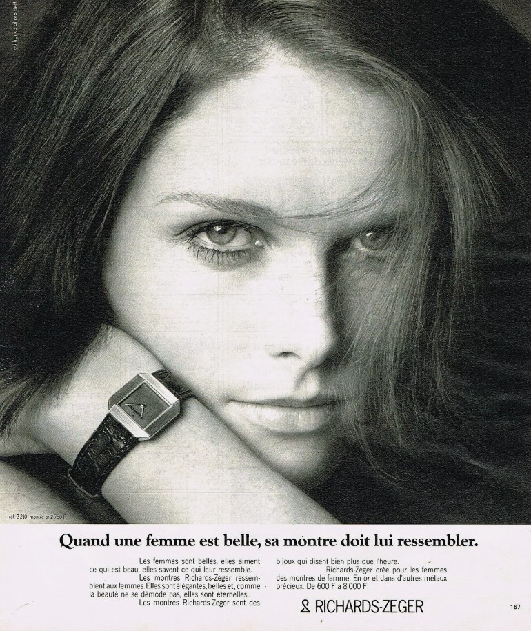 Publicité 70 Richards Zeger